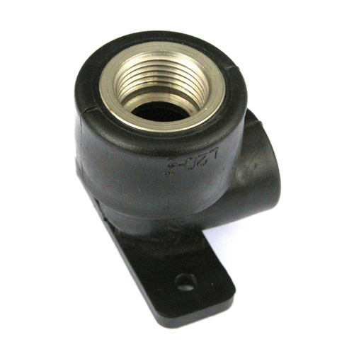 HDPE Socket Fusion Female Thread Elbow with seat