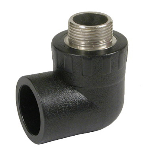 HDPE Socket Fusion Male Thread Elbow