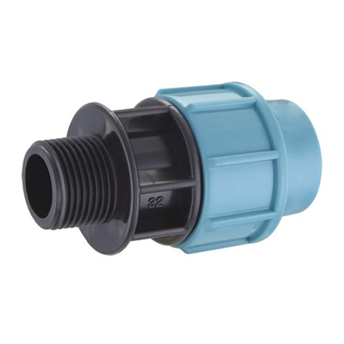 PP Compression Male Thread Adaptor